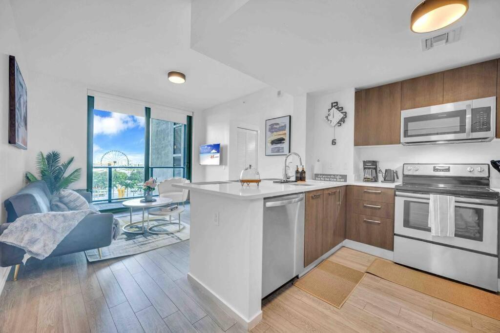 Spacious 2 Beds With Ocean View Miami Kültér fotó